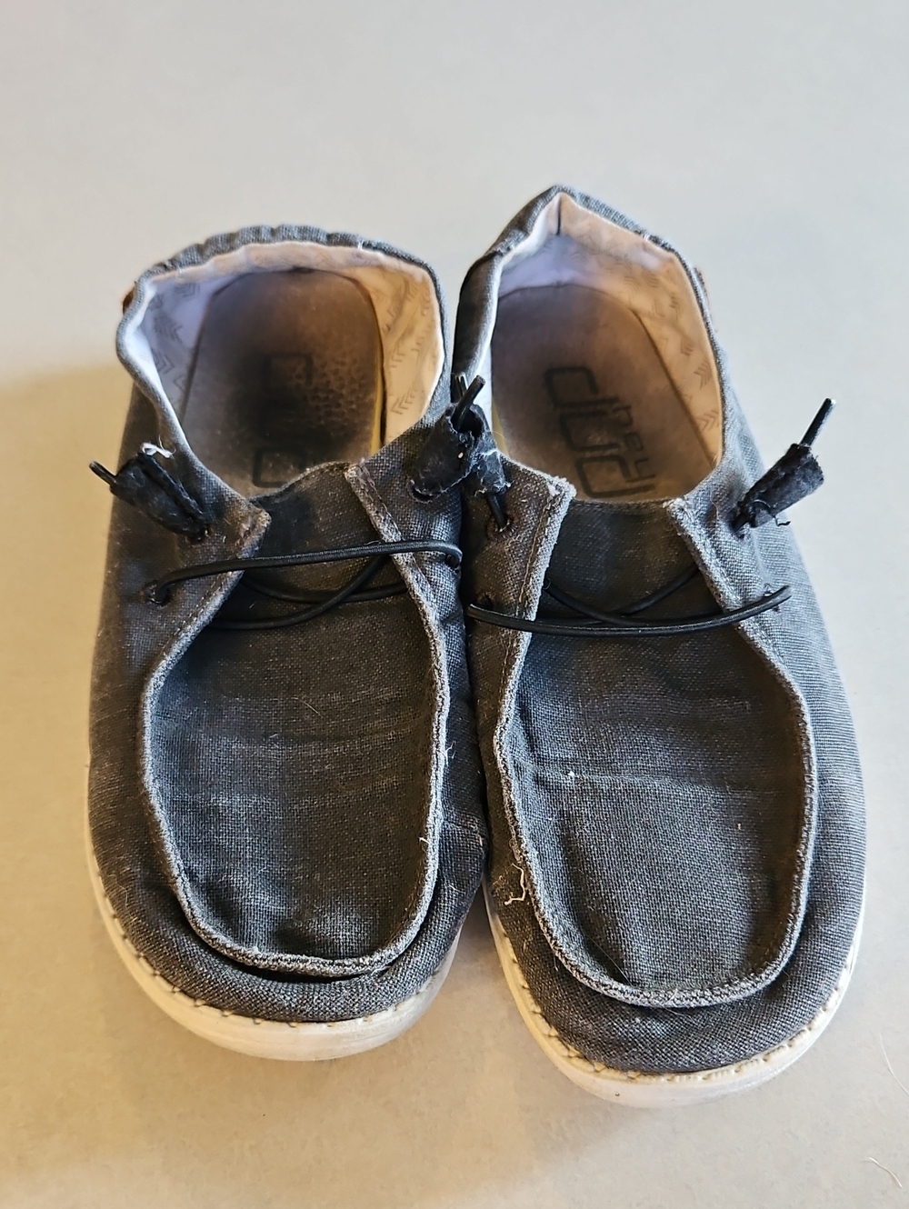 Hey Dude Chambray Off Black